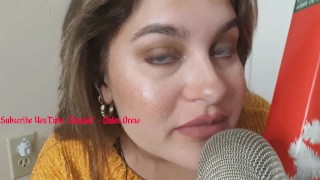 ASMR - Hot Mommy Makes Your Cock Tingle With Whispers At Christmas