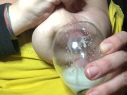 Preview 3 of Lactating MILF Quenches Your Thirst