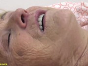 Preview 4 of sexy 90 years old granny deep fucked