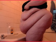 Preview 5 of BBW SSBBW STRIPS OFF READY FOR THE SHOWER CURVY BODY