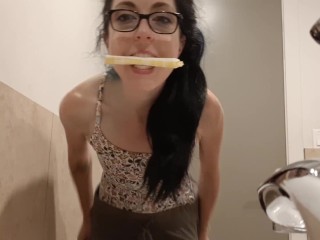 Dork Girl Porn - Total Dork Pees and Close Up Tampon Insertion | free xxx mobile videos -  16honeys.com