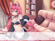 Preview 2 of I got a cat maid [Uncensored, 4k, and 60fps]