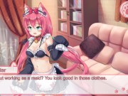 Preview 3 of I got a cat maid [Uncensored, 4k, and 60fps]