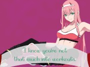 Preview 1 of Hentai JOI - Zero two 002 Wants to try out something and it's lewd