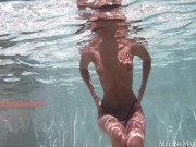 Preview 5 of Sex Underwater !Melena Maria Rya