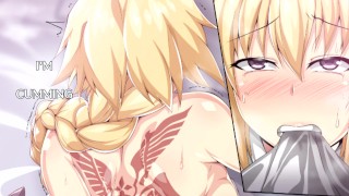 Defilement. FGO Hentai JOI challenge gauntlet (1/5). (Jeanne)