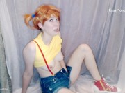Preview 4 of Misty (Pokemon Cosplay) Discovers Her First Orgasms