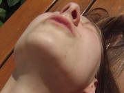 Preview 1 of Jerk off my face, I want to be your wanking template - just face POV