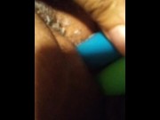 Preview 1 of One vibrator up my Ass one in my pussy Kenneth Jule Williams