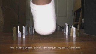 amaninheels | Giant Crossdresser | Socks Terrorize City (Teaser)