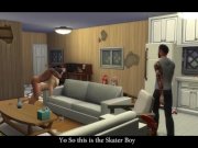 Preview 2 of 2 The Dealer and The Skater Boy part 2 Dirty talk sims 4 2