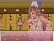 Preview 2 of Sana [Hentai Game Let's Play] Ep.1 Gigantic boobs wife fucking her husband