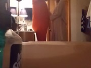Preview 3 of Michael Myers convinces Milf to give BlowJob & Sex in her Bathroom