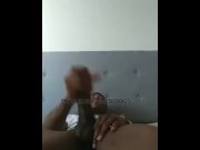 Preview 6 of Stroking big black dick