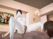 Preview 6 of [3D Porn] Fucking a WII Fit Trainer (Big boobs)