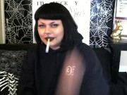 Preview 2 of Astrid Hex makes fun of you for being useless while smoking
