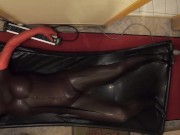 Preview 1 of Living Doll Bondage in Vacbed - different positions