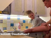 Preview 1 of fucking in the kitchen And creampie