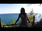 Preview 1 of TRAVEL SHOW WITH SASHA BIKEYEVA - BLACK SEA RUSSIA | NO PORN