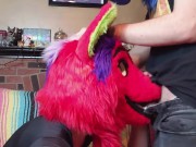 Preview 5 of Red Furry Blowjob