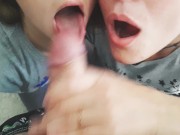 Preview 3 of Double blowjob