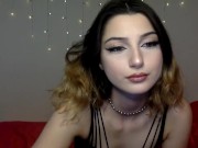 Preview 3 of TEEN CAMGIRLW LUSH BLACK LINGERIE AND STOCKINGS CHATURBATE LIVE RECORDING