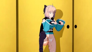Fate/Grand Order - Okita Souji 3D Hentai