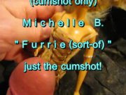 Preview 2 of BBB preview(cum only) Halloween 2019: Michelle B "furry" AVI no slomo