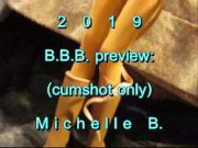 Preview 1 of BBB PREVIEW(CUM ONLY) HALLOWEEN 2019: MICHELLE B "FURRY" WMV with SloMo