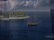 Preview 2 of Big tits futanari pirates having sex in a hd animation
