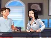 Preview 2 of Summer Time Saga (PT 7) - Gave the science teacher 5 Orgasms in class