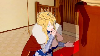 Fate/Grand Order - Artoria Pendragon (Lancer) 3D Hentai