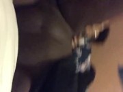 Preview 1 of college ebony fucking roommates boyfriend while she was gone