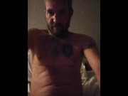 Preview 1 of Sexy man in bed with his great cock