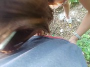 Preview 5 of Public creampie at a lake