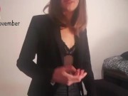 Preview 3 of Fucking your friend after the Halloween party - POV Role play in French