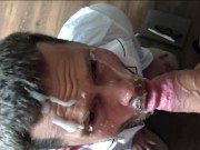 Preview 5 of Massive Facial Huge Cumshot on my face