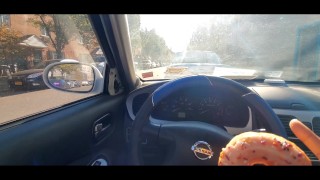 Public car flashing vlog 