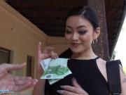 Preview 3 of Public Agent Japanese beauty Rae Lil Black fucks for cash