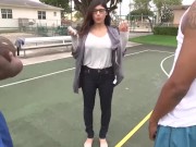 Preview 2 of MIA KHALIFA - Hilarious & Rare BTS Footage Featuring Arab Superstar