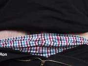 Preview 5 of unzipping uncircumcised penis in high definition