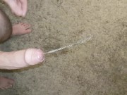 Preview 1 of pissing the carpet and cum afterwards