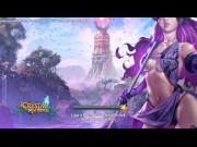 Preview 5 of Crystal Maidens - Pretty druid girl being fucked on my lap
