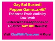 Preview 1 of Gay Boi Busted! Custom Erotic Audio Bisexual Encouragement JOI Humiiation