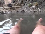 Preview 4 of Jamie Stone POV 23 - Outdoor Canyon Sex