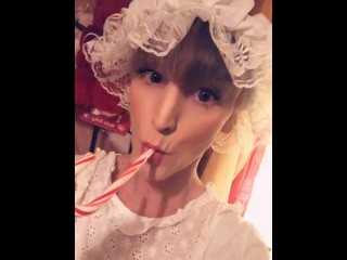 White Transsexual Porn - Ts Bunny white Transsexual ladyboy in Houston sucks on a candycane | free  xxx mobile videos - 16honeys.com