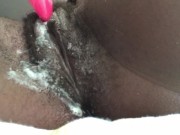 Preview 6 of How Many Times Will I Squirt?!? Creamy Ebony
