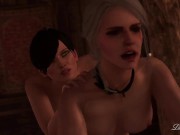 Preview 3 of The Witcher Futanari - Corruption of the Lodge 3 - Preview Ciri x Fringilla