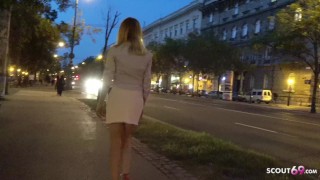 GERMAN SCOUT - FITNESS GIRL TALK TO FUCK AT REAL STREET PICKUP CASTING