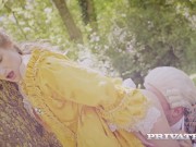Preview 3 of Private com - French Aristocrat Tiffany Tatum Fucked Outdoor